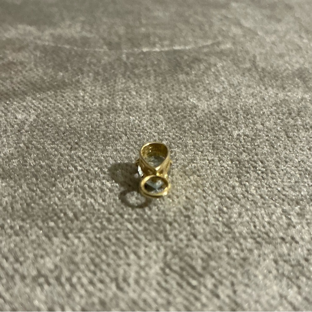 14k Aquamarine Charm - Picture 3 of 12